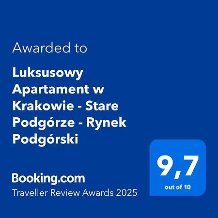 Luksusowy Apartament W Krakowie - Stare Podgorze - Rynek Podgorski Luaran gambar